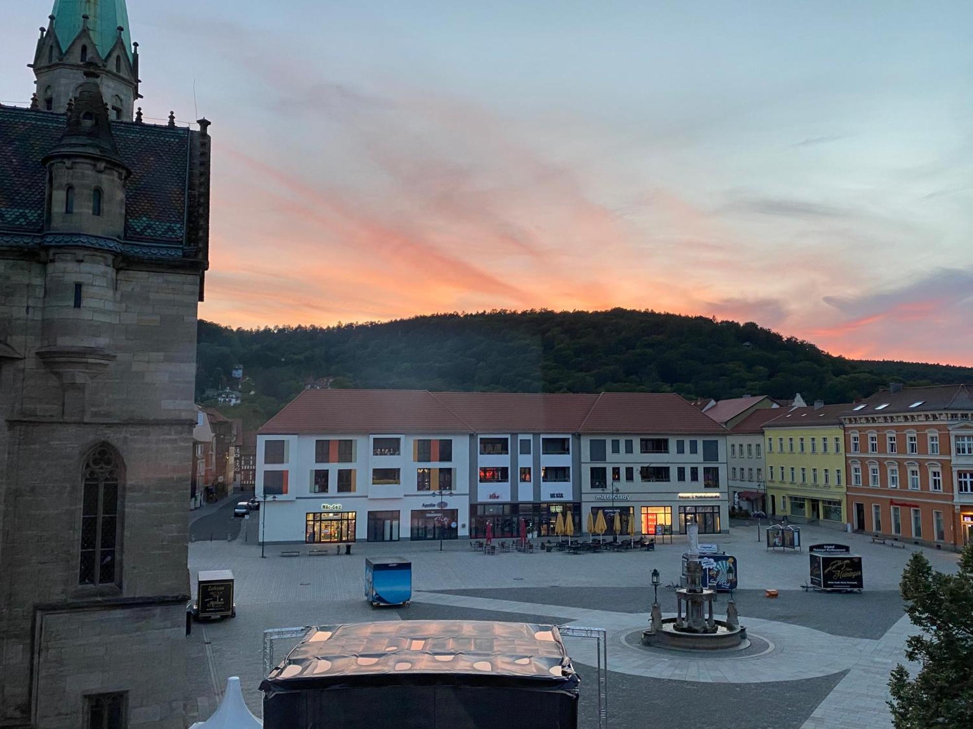 Apartment Altstadt-Panorama Meiningen Bagian luar foto