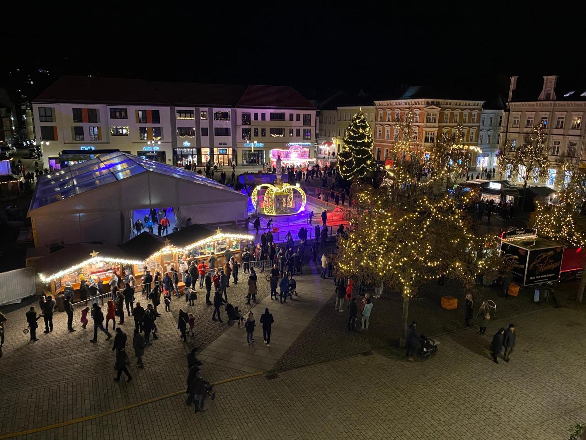Apartment Altstadt-Panorama Meiningen Bagian luar foto