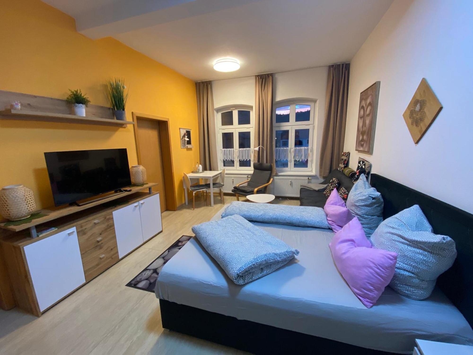 Apartment Altstadt-Panorama Meiningen Bagian luar foto